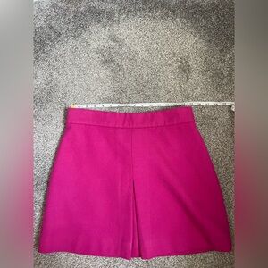 J. Crew pink wool mini Skirt